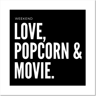 Love, Popcorn & Movie Posters and Art